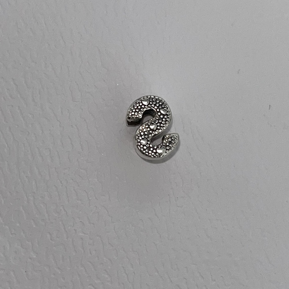 Pandora letter “S” charm